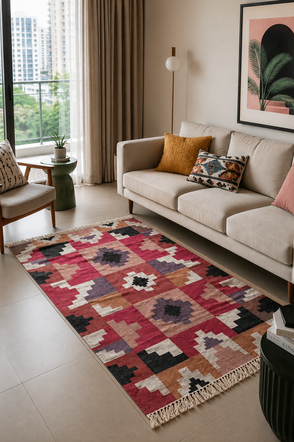 YILDIZ COTTON RUG